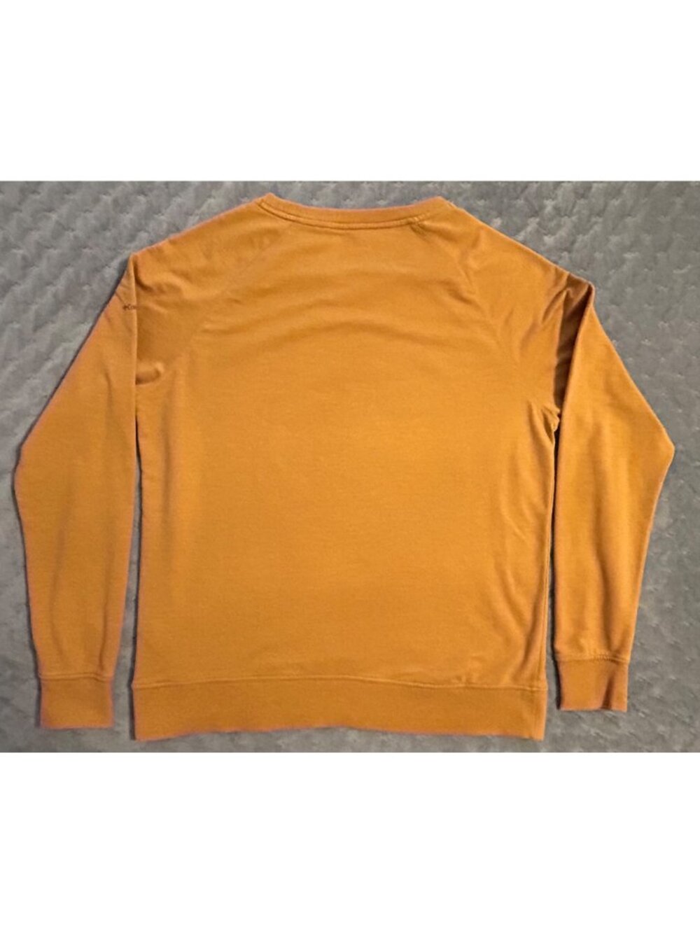 Columbia Women's Live The Journey Copper w/ Navy Lightweight Sweatshirt Size L - Picture 7 of 9